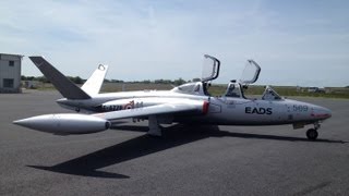 Fouga Magister  Le Havre [upl. by Neile520]