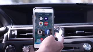 Spigen Premium Air Vent Magnetic Car Mount A201 [upl. by Adroj]