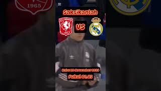 Twente W akan bertemu Real Madrid W footballshorts football shortvideo [upl. by Gredel942]