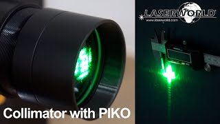 The Collimator for laser systems  Laserworld [upl. by Eicarg]