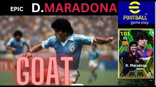 Epic booster 101 DMARADONA is broken ☠️efootball2024 pes [upl. by Aierb]