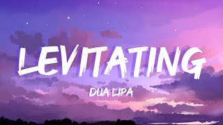 Dua Lipa  Levitating Lyrics video [upl. by Arline677]