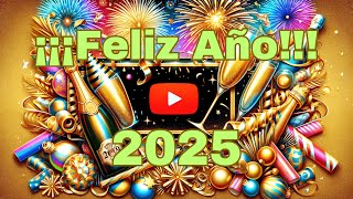 FELIZ AÑO NUEVO 2025 🥂 Vídeos de Felicitaciones de 2025 para Compartir Whatsapp FacebookInstagram [upl. by Drape]