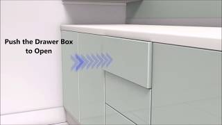 Push to Open Drawer Slide [upl. by Wellesley4]