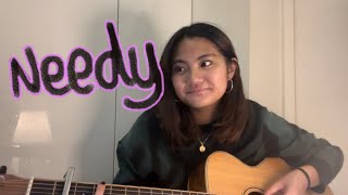 needy by ariana grande  cover [upl. by Aisatnaf]