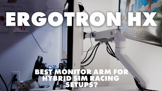 Ergotron HX Monitor Arm Unbxoing and Review 2022 [upl. by Lertnek]