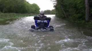 Yamaha Raptor 250 ENORME passage d eauABONNEZ VOUS [upl. by Leonidas]