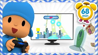 POCOYO MAGYARUL –️ 🎮VIDEÓJÁTÉK🎮  68 perc Teljes Epizódok  Rajzfilm gyerekeknek [upl. by Annabella]