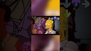 FNF Vs Pibby Simpsons  Homer Vs Carl  Anarchy at Springfield shorts short [upl. by Annairdua347]