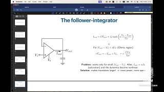 Introduction to Neuromorphic Engineering Subthreshold FET characteristic [upl. by Leinto]