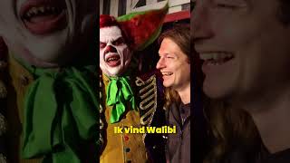 Geroast door Eddie De Clown Walibi Holland Halloween Fright Nights [upl. by Esilanna]