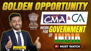 GOLDEN OPPORTUNITY FOR CMAs and CAs  Vacancies in UPSC For Assistant Director Cost ICoAS 2024 [upl. by Idou198]