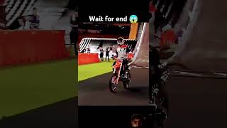 First ever dirt bike triple fliop in cmptsn💀 impossible stunt viralvideo youtubeshorts shorts [upl. by Alekehs]