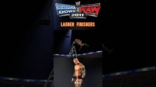 Wwe svr 2011 ladder finisher wwe wwesvr2011 shorts viralvideo [upl. by Yleme392]