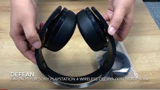 Como trocar a espuma do Headset Sony Platinum CECHYA0090 [upl. by Otsuaf915]