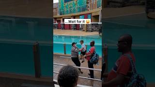 Tom The Mime At SeaWorld Orlando  FUNNY Video Tomthemime SeaWorldOrlando [upl. by Eissirc]