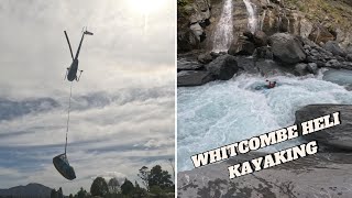 Heli kayaking on the Whitcombe river [upl. by Ulund374]