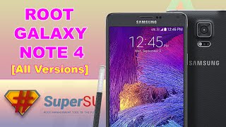 How to Root Samsung Galaxy Note 4 All Versions SMN910 Install Custom Recovery CWM [upl. by Htenywg]