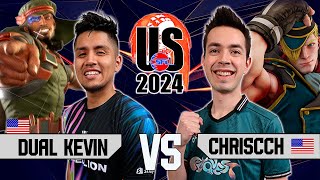 DUAL KEVIN RASHID vs CHRISCCH ED Week 7  Street Fighter League ProUS [upl. by Yentterb]