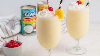 Easy Virgin Piña Colada Recipe [upl. by Ranita155]