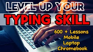 Learn How to Type Faster  0 WPM to 100 WPM [upl. by Arataj]