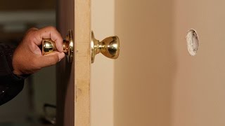 How to Repair a Hole in the Wall From a Door Knob  Zillow [upl. by Neibart]