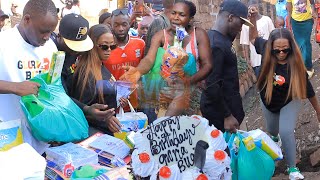 Gloria Bugie Celebrates Her 20th Birthday With Ghetto Families [upl. by Meela]