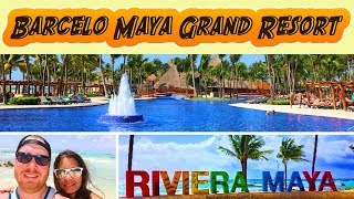 Barcelo Maya Grand Resort in Riviera Maya Mexico Review 2019 [upl. by Quince964]