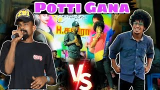 Gana chandra VS Autobom Arun  Potti Gana  trending song  Autobom media [upl. by Anined894]