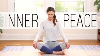 Meditation For Inner Peace  Yoga With Adriene [upl. by Niuqauj]