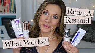 Retinoids RetinA Retinol for Anti Aging  What Works  How To Choose [upl. by Atteiluj]