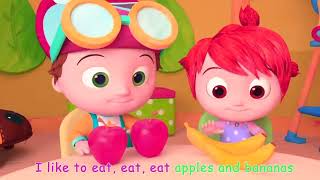 Apples and Bananas Song  CoComelon Nursery Rhymes amp Kids Songs [upl. by Sup616]