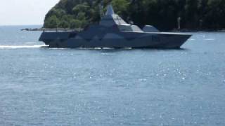 swedish Visby class stealth boats [upl. by Aneej]