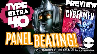 DOCTOR WHO  Type 40 EXTRA PANEL BEATING  Cybermen  Comics  Merchandise [upl. by Goth]