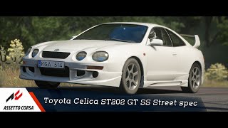 Assetto Corsa  Toyota Celica ST202 street [upl. by Engen64]