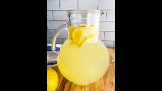 Homemade Lemonade Recipe [upl. by Shelby]