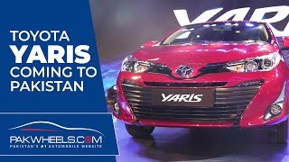 Toyota Yaris 2019  Specs Features amp Price in Pakistan  PakWheels [upl. by Atinid]