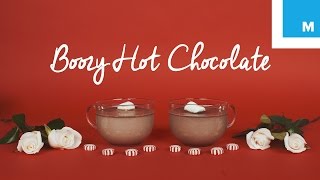 How to Make Boozy Hot Chocolate  Mashable Food [upl. by Eceirtal]