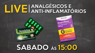 LIVE 048  Analgésicos e Antiinflamatórios na odontologia [upl. by Latona]