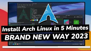 How To Install Arch Linux On Any PC or Laptop FAST WAY  NEW Arch Linux Installation Guide 2023 [upl. by Rhine]