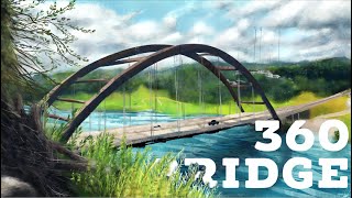 PROCREATE Timelapse 001  Views from the 360 Bridge Austin Texas [upl. by Charmian]