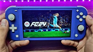 EA FC24 Manager Career Nintendo Switch Lite [upl. by Nylsor]