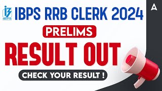 IBPS RRB Clerk Result 2024 Out  How to Check IBPS RRB Clerk Prelims Result 2024  Full Details [upl. by Erving69]