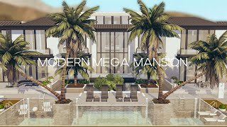 ULTRA MODERN MEGA MANSION  The Sims 4 Stop Motion [upl. by Lenno303]