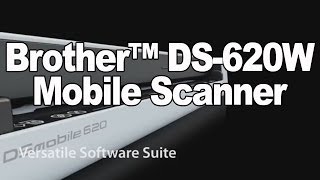 Brother™ DS620 Mobile Scanner [upl. by Maxwell31]