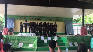 Elehiya Para Kay Ram ni Pat V Villafuerte  Champion  9Zircon  Laoac National High School [upl. by Abbe]