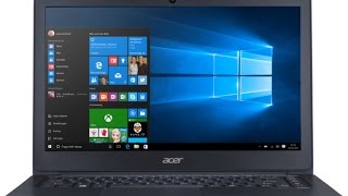 Acer TravelMate X3 X349 M 7261 Notebook Review [upl. by Hgeilhsa]