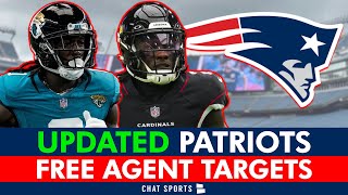 Patriots Free Agent Targets Before 2024 NFL Free Agency Ft Calvin Ridley amp Tyron Smith [upl. by Grobe650]