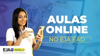 Como funcionam as aulas do EJA a distância [upl. by Oicirbaf]