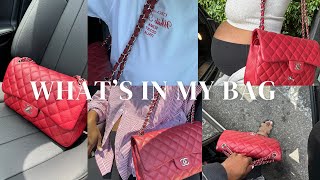 What’s In My Bag  Chanel Classic Flap Bag [upl. by Yslehc]